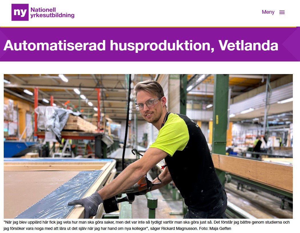 Bild från nyhet hos NYH